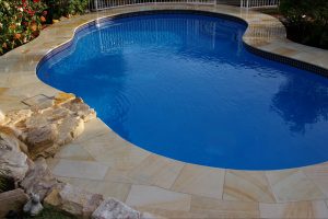 sandstone pool pavers